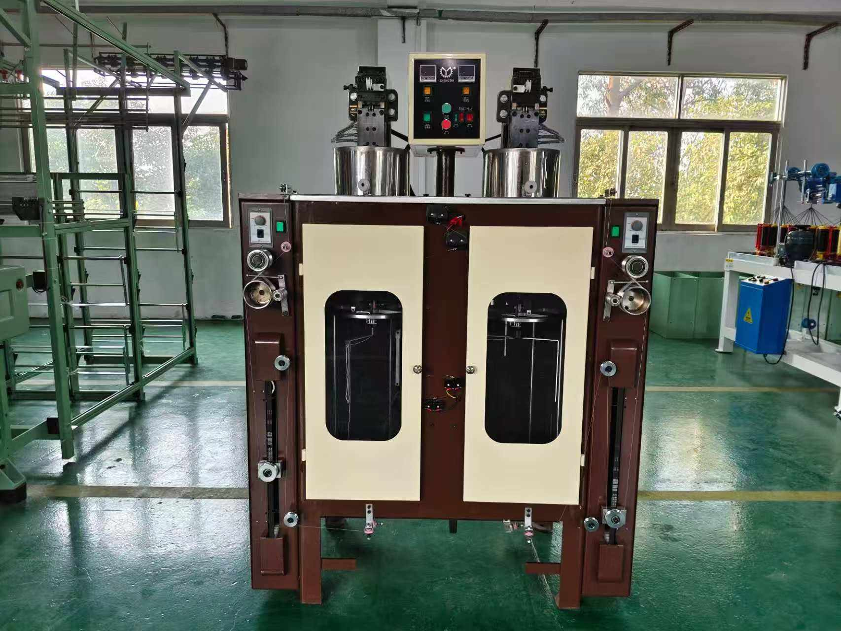 Zhengtai High Speed Nylon Zipper Chain Fomming Machine Monofilament Coil Zipper Machine