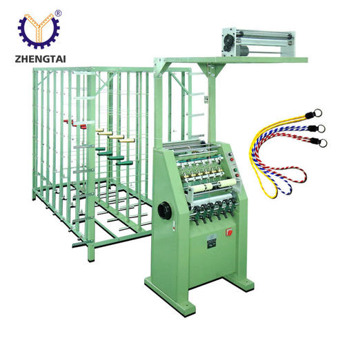 Zhengtai Flat Cord Knitting Machine Elastic Belt Winding Machine Round Cord Knitting Rope Making Machine
