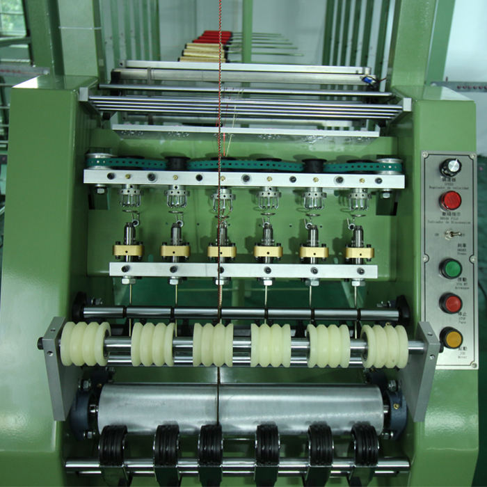 Zhengtai Flat Cord Knitting Machine Elastic Belt Winding Machine Round Cord Knitting Rope Making Machine
