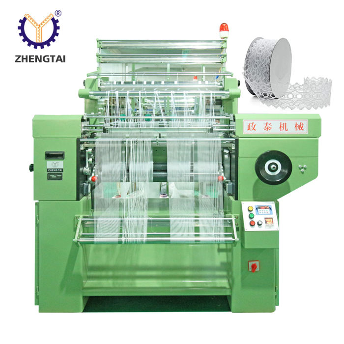 Zhengtai High Speed Lace Cotton Fabric Knitting Machine Flat Elastic Band Needle Loom New Crochet Machine for Knitting Lace